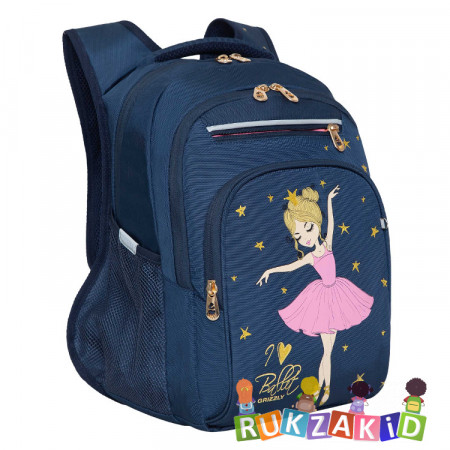 Рюкзак школьный Grizzly RG-261-3 Синий