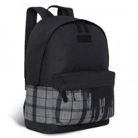Рюкзак молодежный Grizzly RQL-117-3 Черный - серый