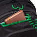Рюкзак школьный Grizzly RB-350-1 Football Черный - зеленый