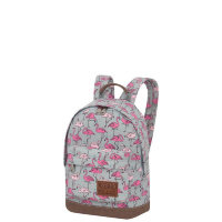 Маленький рюкзак Asgard Р-5424 Фламинго серый - розовый