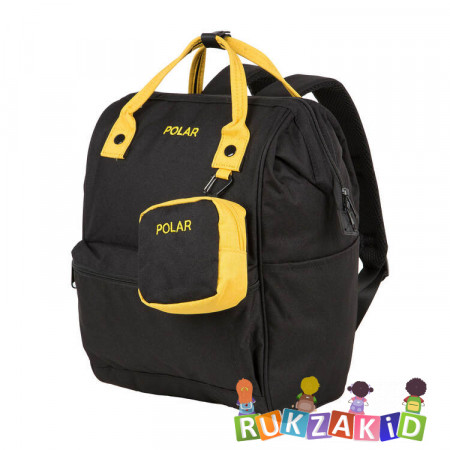 Молодежный рюкзак сумка Polar 18234 Черный