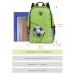 Рюкзак школьный Grizzly RB-151-5 Football Салатовый