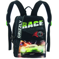 Рюкзак школьный Grizzly RA-544-2 Race Черный