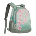 Школьный рюкзак для девочки Grizzly RG-661-1 серо-голубой