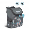 Ранец рюкзак школьный Grizzly RAl-294-4 Принцесса Серый