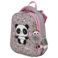 Ранец рюкзак школьный BRAUBERG PREMIUM Funny panda
