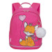 Рюкзак детский с лисичкой Grizzly RK-281-3 Розовый
