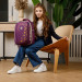 Ранец рюкзак школьный Grizzly RAf-392-4 Звезды Фиолетовый