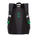 Рюкзак школьный Grizzly RB-860-2 Черный - зеленый