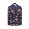 Рюкзак молодежный Grizzly RD-839-1 Цветы на синем