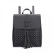 Рюкзак женский с сумочкой из экокожи Ors Oro DS-0082 Черный