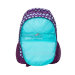 Рюкзак молодежный Grizzly RD-830-4 Круги, фиолетовый - бирюза
