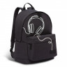 Рюкзак молодежный Grizzly RQL-117-9 Черный - серый