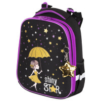 Ранец рюкзак школьный BRAUBERG PREMIUM Shiny star