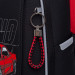 Ранец рюкзак школьный Grizzly RAf-393-3 Urban Legend Черный - красный