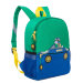 Рюкзак для ребенка Grizzly RS-890-2 Зеленый - синий