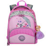 Ранец-рюкзак школьный Across ACR18-178-14 Зонтик и цветы + мешок