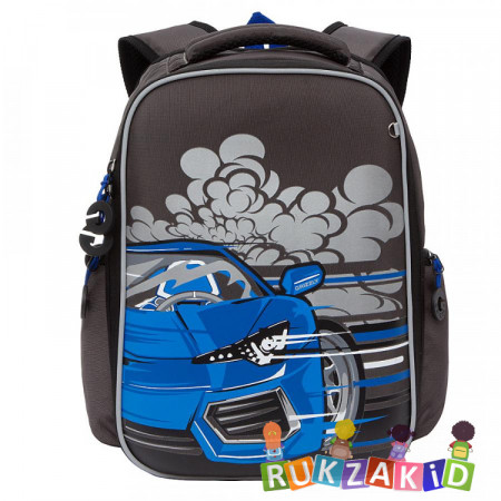 Рюкзак школьный Grizzly RB-153-2 Серый