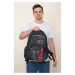 Рюкзак молодежный Grizzly RU-333-1 Темно - серый - красный