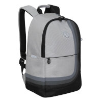 Рюкзак молодежный Grizzly RD-345-1 Серый - черный