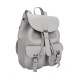 Рюкзак торба женский​ из экокожи Ors Oro DS-9004 Светло - серый