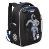 Ранец рюкзак школьный Grizzly RAf-393-6 Черный - синий