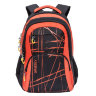 Молодежный рюкзак Grizzly RU-715-3 Черный - оранжевый