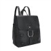 Рюкзак женский с сумочкой из экокожи Ors Oro DS-0084 Черный