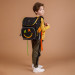 Ранец рюкзак школьный Grizzly RAl-295-9 Смайл Черный