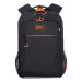 Рюкзак школьный Grizzly RB-156-1m Черный - оранжевый