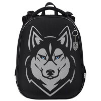 Ранец рюкзак школьный BRAUBERG SHINY Husky