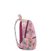 Молодежный мини рюкзак Asgard Р-5722 Цветы Пастель лилово - розовый