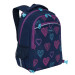 Рюкзак школьный с мешком для обуви Grizzly RG-064-1 Синий