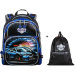Ранец-рюкзак школьный с мешком для обуви Across ACR18-178A-1 Скорость
