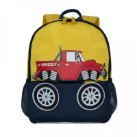 Рюкзак для ребенка Grizzly RK-994-1 Желтый - синий
