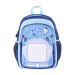 Пиксельный школьный рюкзак Upixel U18-15 Космонавты Синий