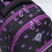 Рюкзак школьный Grizzly RG-360-5 Черный - лаванда
