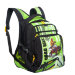 Школьный рюкзак Grizzly RB-631-1 Черный - салатовый