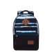 Молодежный рюкзак Asgard Р-5333 Дизайн Черный - Кошки черно - серый