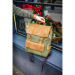 Рюкзак крафтовый Ginger Bird Грог 15 с боковыми карманами Зеленый