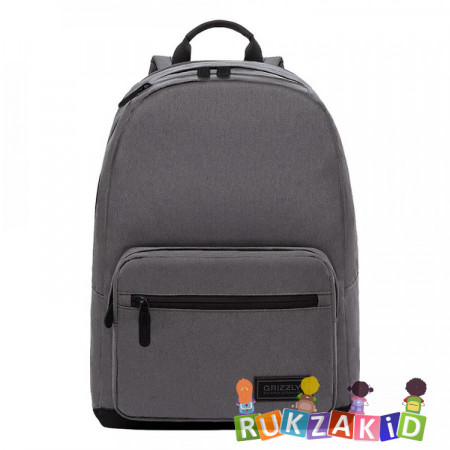 Рюкзак молодежный Grizzly RQL-118-4 Серый