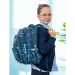 Рюкзак школьный Grizzly RG-262-7 Котики на синем