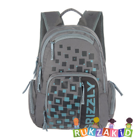 Рюкзак Grizzly RU-510-1 серый