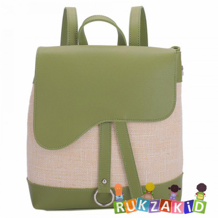 Рюкзак женский Ors Oro DS-0087 Зеленый