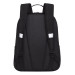 Рюкзак школьный Grizzly RB-351-5 Черный - серый