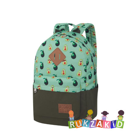 Молодежный рюкзак Asgard Р-5333 Дизайн Хаки - Авокадо
