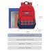 Рюкзак школьный Grizzly RB-155-1 Красный - синий