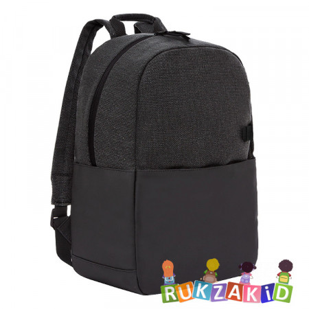 Рюкзак молодежный Grizzly RQL-119-3 Черный - черный