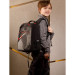Рюкзак школьный Grizzly RB-356-1 Черный - красный