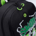 Рюкзак школьный Grizzly RB-351-7 Skateboard Черный - салатовый
